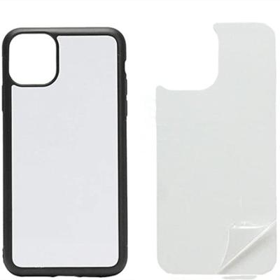 China Anti-fall Sublimation Phone Case For Iphone 12 With Aluminum plate for sale