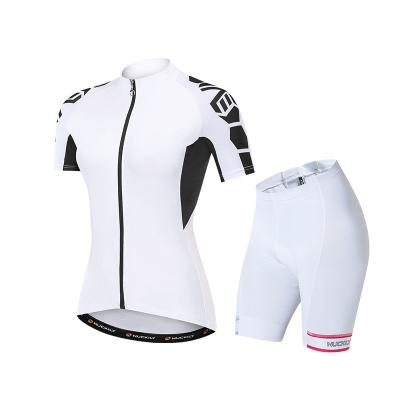 China Breathable Custom Mens Breathable Biker 2 Pieces Shorts Logo Set Sublimation Mesh Riding Suit For Men And Women for sale