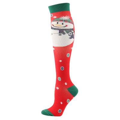 China Breathable Winter Women's Cotton Socks Warm Christmas Socks for sale