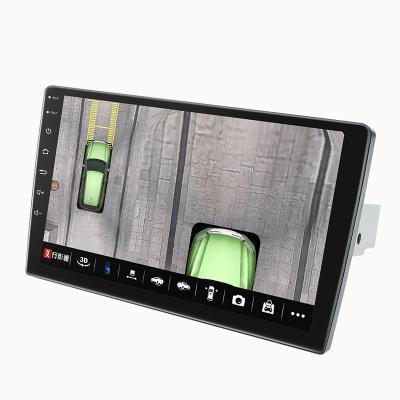 China Panoramic GPS Universal 360 Car Navigation 10 Inch Android Quad-Core 2+32G Touch Screen VOICE GPS Car DVD Player for sale