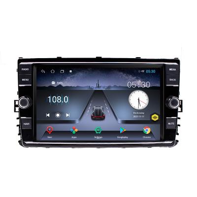 China GPS Suitable For New Mass Navigation 8 Inch Button Bilateral Android 10 WiFi Radio GPS Car DVD Player for sale