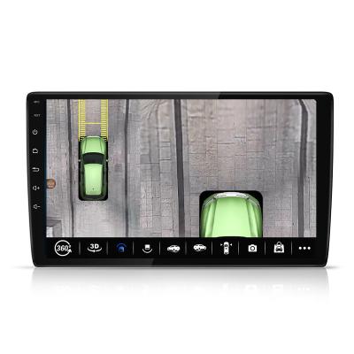 China Universal GPS Car Panoramic Navigation Host Android Quad Core 360 ​​Touch 10 Inch Big Screen Car DVD Player for sale