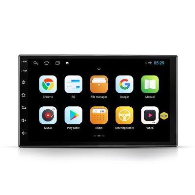 China 7 Inch Car Radio Player GPS Navigation WIFI Touch Screen FM Mirror Link 2Din Car Audio Android10 Universal for sale