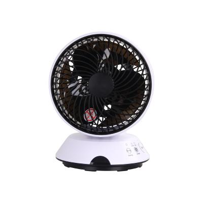 China Temperature Table Blade Electric Fan Desktop Fan Portable AC Circulation Cooling Fan for sale