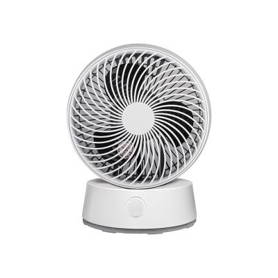 China Custom Temperature Logo Plastic 110V 28W Desktop Fan AC Circulation Fan House Fan for sale