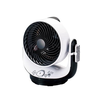 China 2021 Newest Round Portable Mini Temperature Desktop Fan DC Circulation Personal Desktop Table Fan for sale