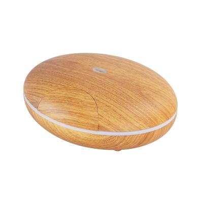 China Wooden Round Auto Trun PP Water Tank Off Diffuser Aroma Diffuser With Fading Light for sale