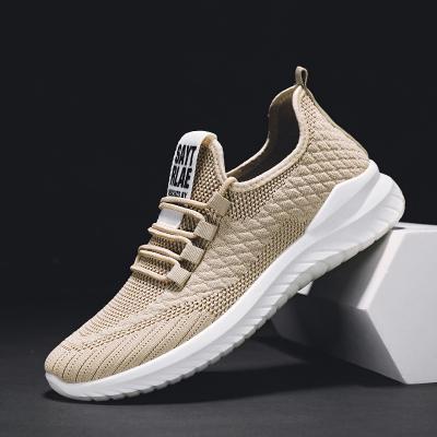 China Fashion trend JSY-F31customized men's casual loafers shoes sneakers walking sports shoes running men fitness shoes for sale