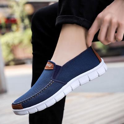 China JSY-A6 Fashion Trend Customized Logo Custom Blue Shoes Men's Durable Formal Walking Shoes For Men's Sports Shoes for sale