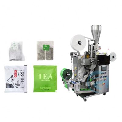 China Tea bag packing back seal type tea bag packing machine for small business has encoder and position sensor for sale