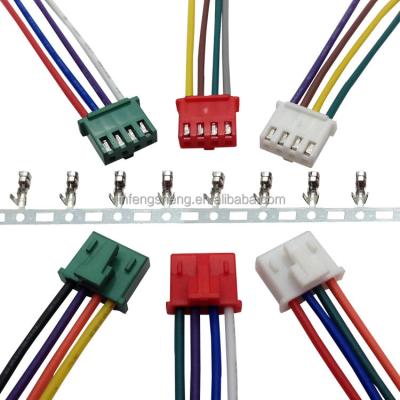 China Manufacture Electronic Wire Harness Custom Cable Jst Connector 2 Pin Jst Xhs Connector for sale