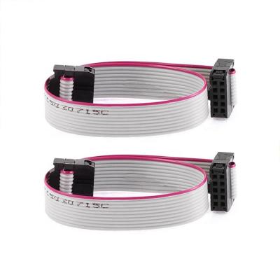 China IDC 16P Electronic Custom Wire Harness Flat 4 Wiring Cable Wire Harness for sale