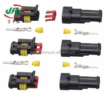 China Automotive Adapters Wire Harness Electrical Terminal 5 Pin Waterproof Auto Wire Harness Connector Waterproof Wire Connector for sale