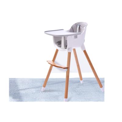 China Safety Comfortable Baby Dining Chair 2021 Hot Selling Portable Baby Dining Chair New Design Baby Safe Non-toxic Wooden Umpire Chair for sale