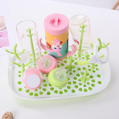 China Baby Health Care Set Baby Bottle Nipple Cup Holder and Feeding Bottles Drying Rack,Bottle Drying Rack for sale