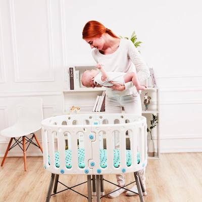 China Wholesale high quality multifunctional detachable crib eco-friendly materials newborn baby crib for sale