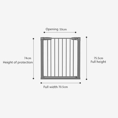 China Protect Baby 2021 Unique Design Kids Playen Fence Plastic Safety Gate Baby Gates Baby Safety Fence For Stairs Baby Gate With Gate for sale