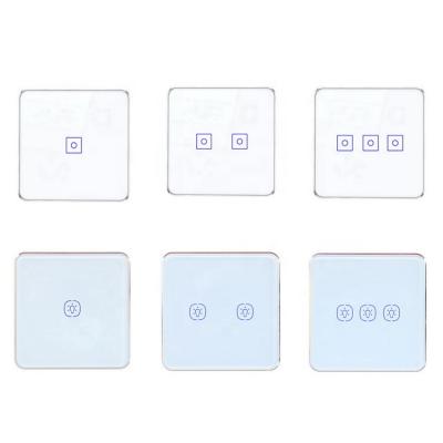 China Alexa Google Tuya App Control Touch Screen Smart Switch Home Zigbee Dimmer Switch 1 2 2 Alexa Google Tuya App Control 3 Band Led Light Buld Lamp Touch Dimmer Smart Switch for sale