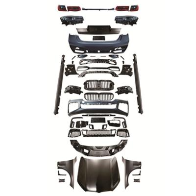 China Front Rear Bumper Grill Assembly Modification Kit For BMW Plastic Body Grille Car Accessories 7 Series G12 for sale