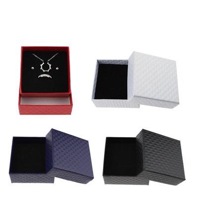 China Custom Logo Packaging Jewelry Box Jewelry Display 7.5*7.5*3.5cm Ring Earring Necklace Bracelet Gift Box Jewelry Packaging Box Wholesale for sale