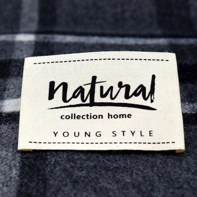 China Factory Wholesale Price Viable Woven Brand Clothes Labels Fabric Label For Clothing Woven Clothing Shoe Tags Custom Labels for sale