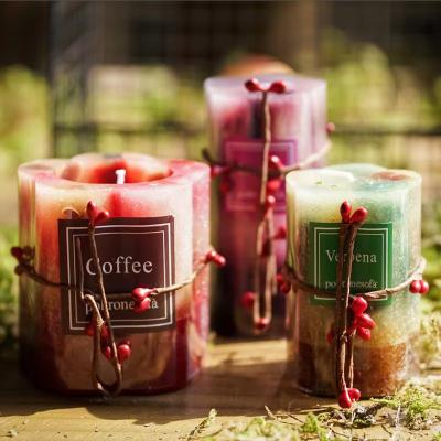 China Aromatherapy Candles Round Smokeless Candles Customized Size Romantic Wedding Proposal Anniversary Aromatherapy Essential Oil for sale