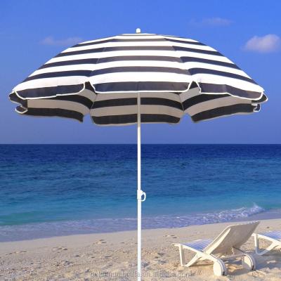 China Custom Promotional Beach Umbrella Logo Printed Outdoor Furniture Beach Umbrella / Beach Umbrella for sale