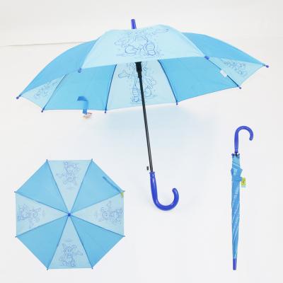 China High Quality Minimalist Promotional Custom Cartoon Cute Cartoon Kids Small Kids Umbrella Hook Handle for sale