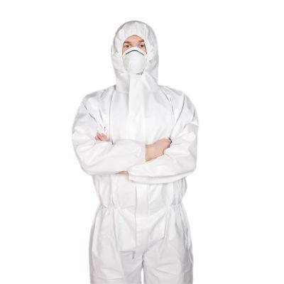 China medical care & Industrial Protection PP Gown Disposable Isolation Gown Coverall for sale