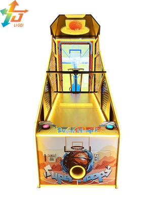 China Metal Street Basketball Arcade Spielmaschine Münzbetriebene elektronische Punktzahl zu verkaufen