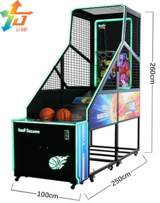 China Coin Operated Arcade Basketball Game Machine LCD Screen Electronic Game Machine for sale