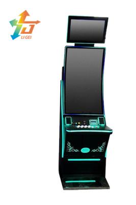 China 43 Inch Curved Metal Slot Gaming Machine Cabinet 110V - 220V Video Gaming Machines for sale