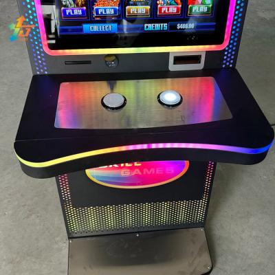 China Máquina de juego de tragamonedas de metal vertical de 32 pulgadas Equipo de juego de casino en venta