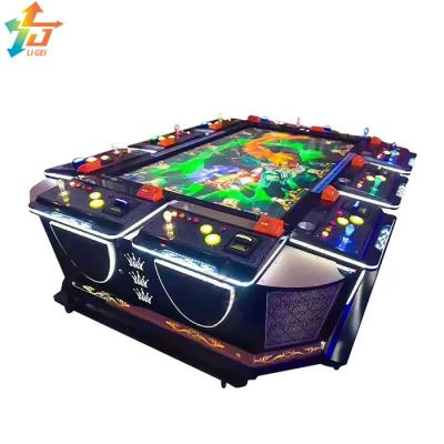 China 1 - 8 Players Casino Fish Table Cabinet 100 Inch Arcade Fish Hunter Game Machine for sale