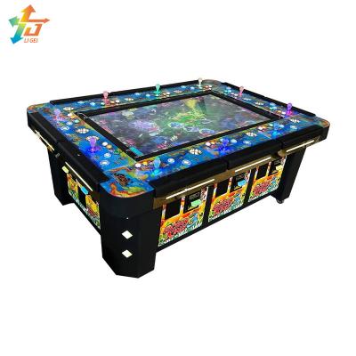 China 55 Zoll USA Texas Fische Spieltische Münzpusher Arcade Fische Tisch Spielautomat zu verkaufen