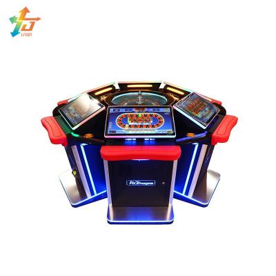 China 6 Players Jackpot Casino Roulette Table 23.8 Inch Touch Screen Gambling Machines for sale