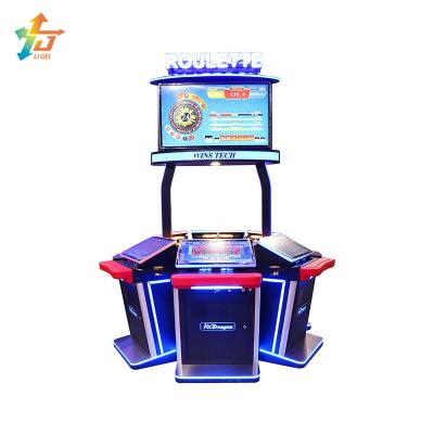 Cina Macchina da gioco da 8 giocatori di roulette 23.8 Inch Casino Roulette Jackpot Machine in vendita