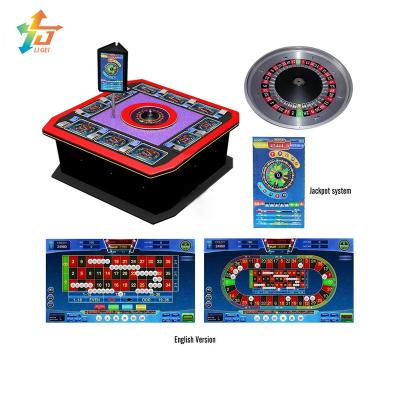 China 10 Players Complete Roulette Gaming Machine With Bill Acceptor And Printer for sale