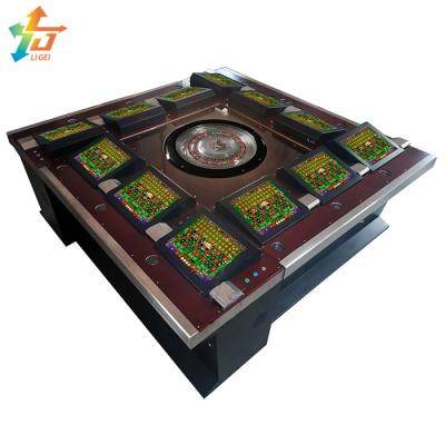 China 12 Players 17 Inch Mega Roulette Electronic Table Casino Roulette Slot Machine for sale