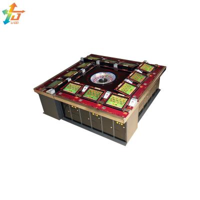 China 12 Player 17 Inch Electronic Roulette Machine Gambling Roulette Game Table for sale