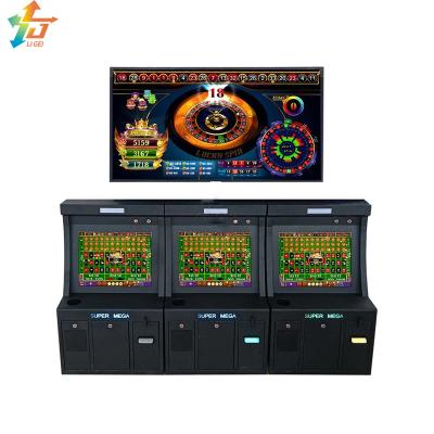 China Linking Version Wall Mounted Roulette Gaming Machine 17 Inch Monitors  For 4 Players for sale