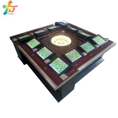 China 12 Players 17 Inch Electronic Casino Roulette Table Machine Games Slot Machine for sale