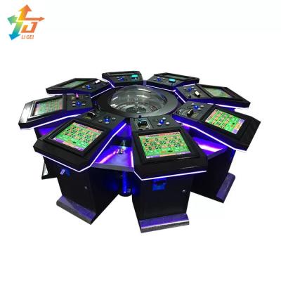 China Touch Screen Casino Roulette Gambling Table Double / Single Zero Slot Machines for sale