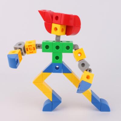 China Educational Toy Plastic 3D Puzzle Toy Assembly Building Blocks QL-015(D) for sale