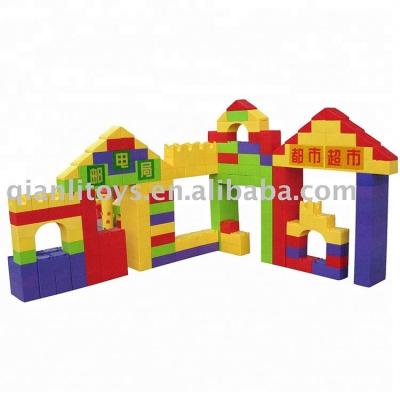 China 2020 Latest Blocks Bricks Eco-friendly Material Toy Sets DIY Intelligence Games Large Plastic Building Blocks for sale