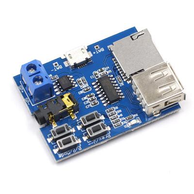 China Built-in MP3 decoder mp3 decoder mp3 amplifier module mp3 amplifier board TF card U disk decoding player built-in MP3 module for sale