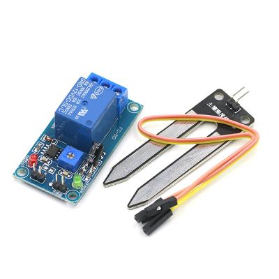 China NEW DC 5V 12V Soil Moisture Sensor Relay Control Module Moisture Switch Automatic Watering For Aduino DC 5V 12V Soil Moisture Sensor Relay Control Module for sale