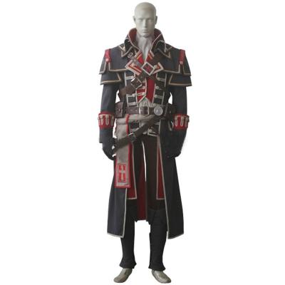 China Game Costumes Wholesale Custom Made Adult Men's Assassin's Creed Rogue Shay Patrick Cormac Costume for sale