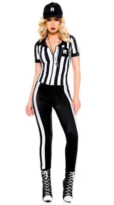 China Referee Sports Costumes Half Time Referee Costume Wholesale for Halloween Party for sale