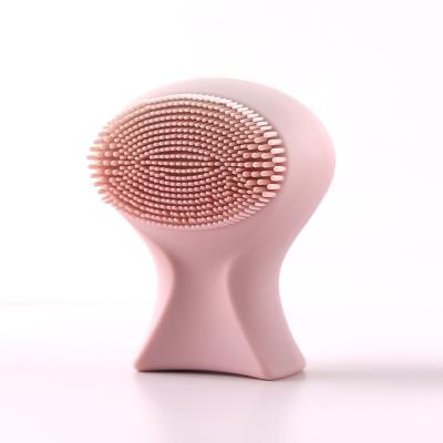 China Gently Touching Instrument Detergent Facial Silicone Brush Cleansing Graceful Facial Cleansing Makeup for sale